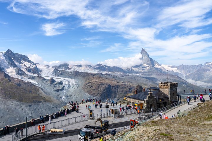 Sehenswürdigkeiten: Zermatt nach Gornergratbahn