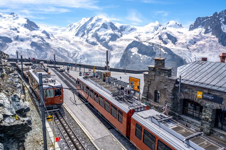 Sehenswürdigkeiten: Zermatt nach Gornergratbahn