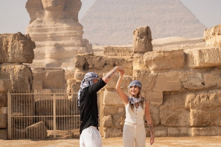 Private Giza Pyramids Great Sphinx Day Tour fra El Alamein