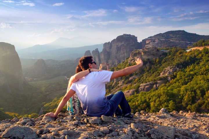 Meteora : Recorrido por monasterios con almuerzo y opción de traslado a Atenas