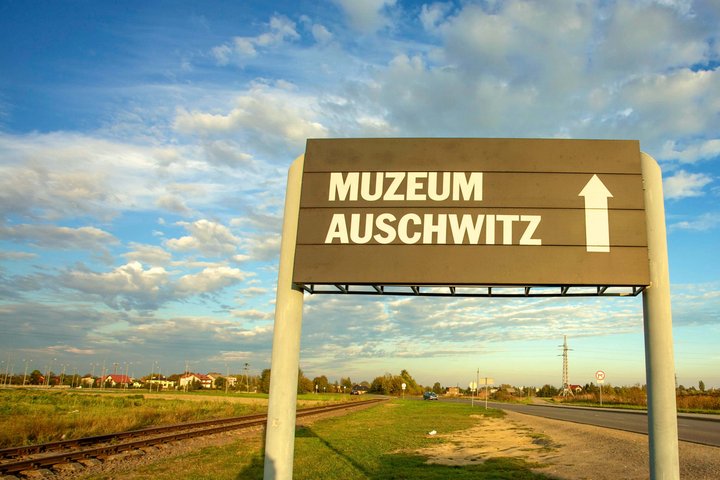 Oswiecim Auschwitz-Birkenau Museum med lyd Vejleder Ingen billet