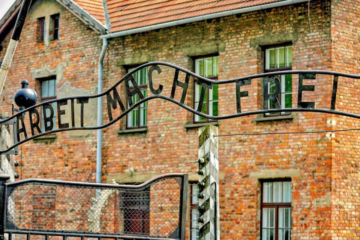 Oswiecim Auschwitz-Birkenau Museum med lyd Vejleder Ingen billet