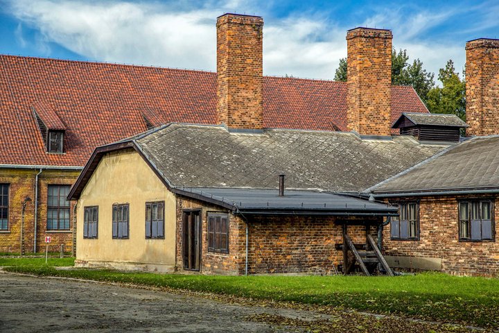 Oswiecim Auschwitz-Birkenau Museum med lyd Vejleder Ingen billet