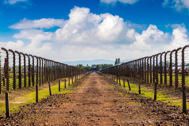 Oswiecim Auschwitz-Birkenau Museum med lyd Vejleder Ingen billet