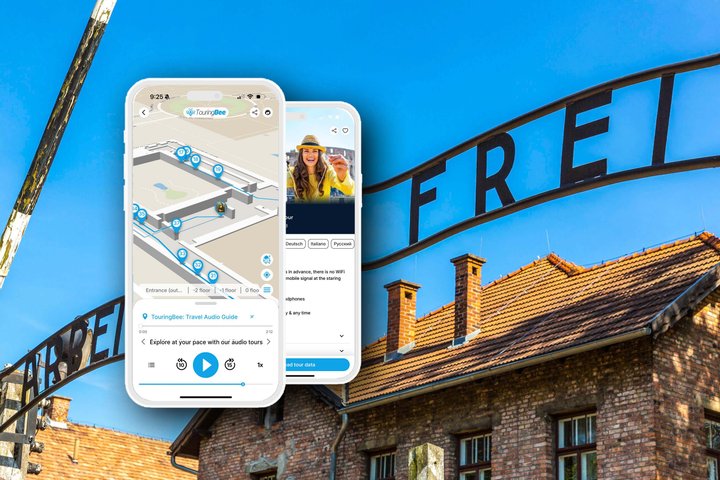 Oswiecim Auschwitz-Birkenau Museum med lyd Vejleder Ingen billet