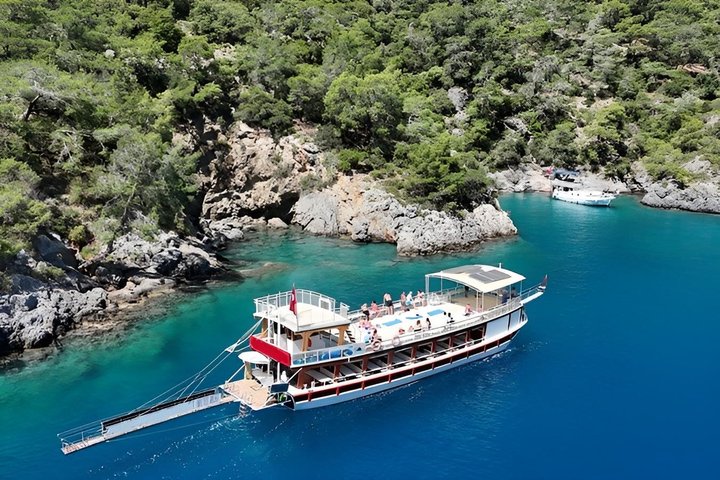 Fethiye Oludeniz båttur med fjärilsdalen och sex öar