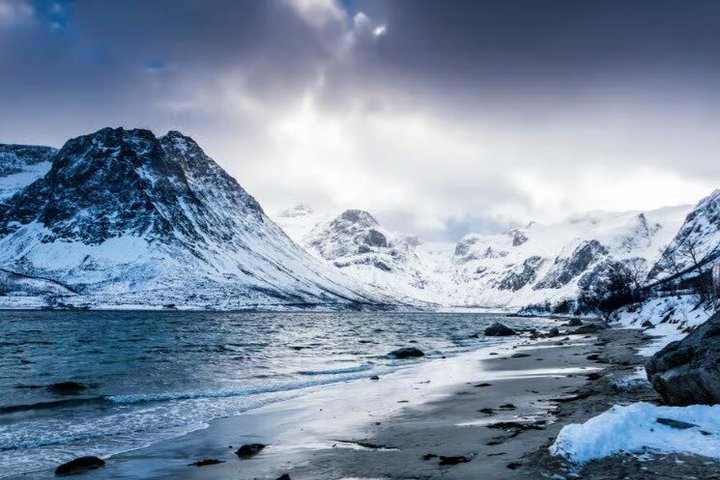 Tromsø : Excursion dans le fjord arctique à Sommarøy avec pique-nique panoramique