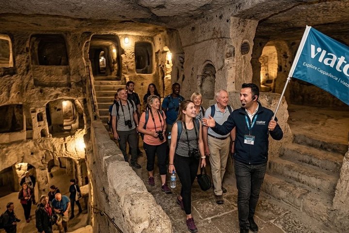 Tour de dia inteiro pela Cappadocia (Tour Vermelho + Cidade Subterrânea)