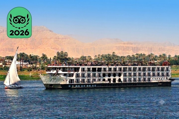 Croisière de 4 jours et 3 nuits sur le Nil d'Assouan à Louxor et Abou Simbel + montgolfière