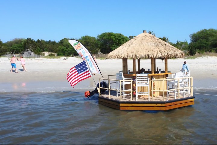 Carolina Beach Private Sunset Cruise em um Tiki Bar