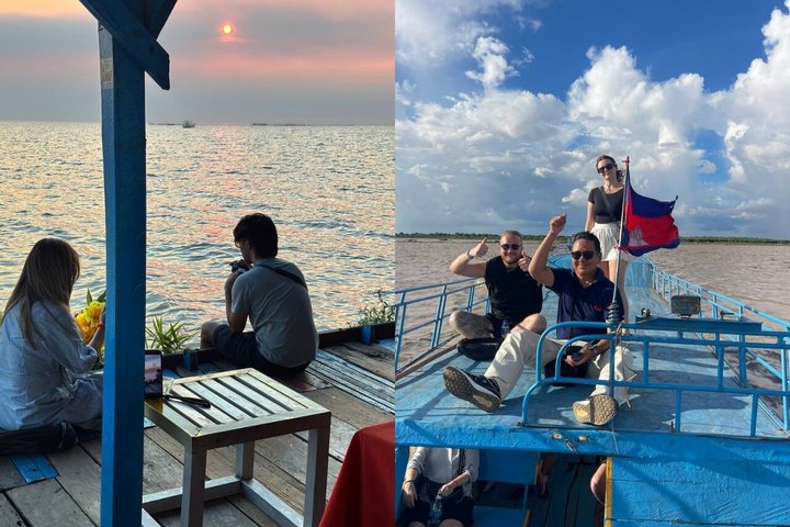 Kompong Phluk flytende landsby halvdagstur ( morgen / solnedgang )