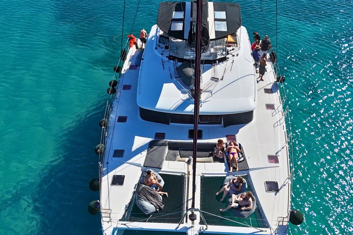 Mykonos Delos Rhenia Tägliche Kreuzfahrt mit Grill, Getränken und Transfer
