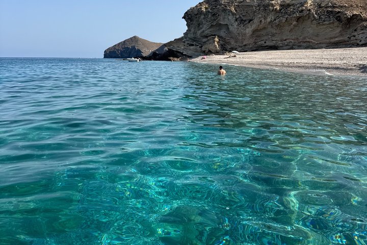 Carboneras: Rute gjennom de 6 buktene med båt gjennom Cabo de Gata