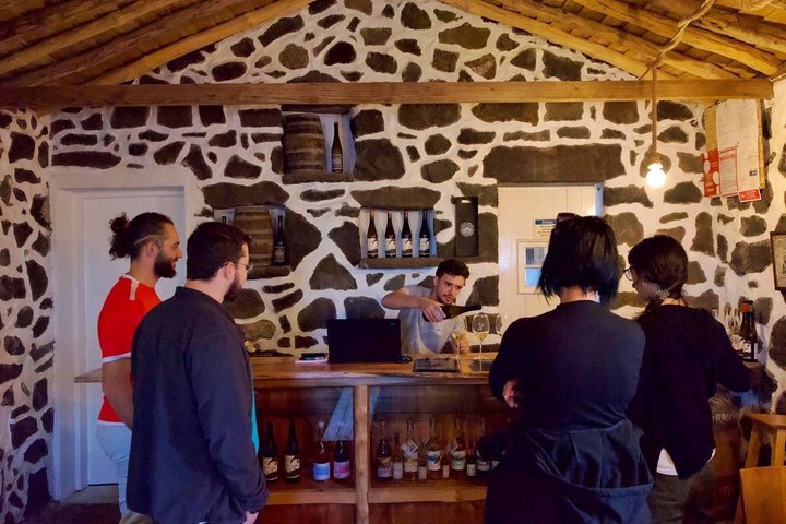 Tour privato del vino di Pico Island con degustazioni