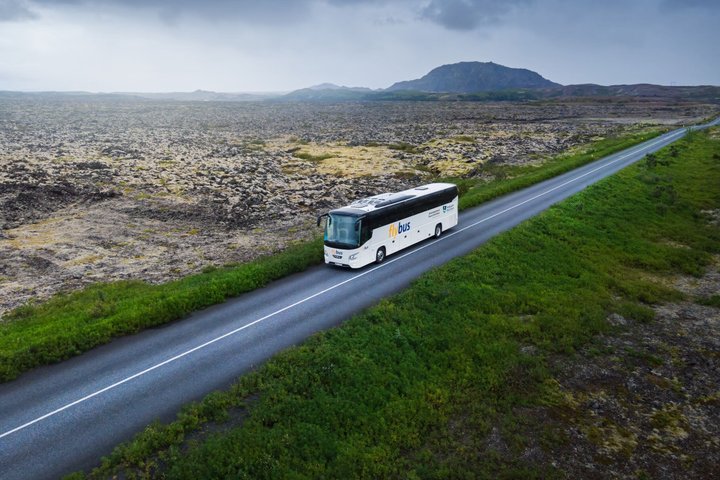 Flygplatstransfer : Keflavik flygplats till Reykjavik centrum på Island