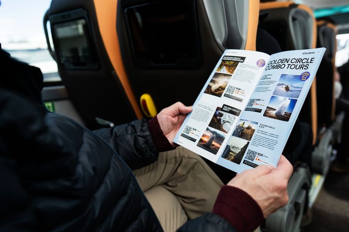 Flygplatstransfer : Keflavik flygplats till Reykjavik centrum på Island