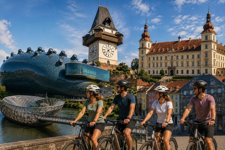 Graz Top 10 Selbstgeführte Fahrradtour mit Audioguide und GPS