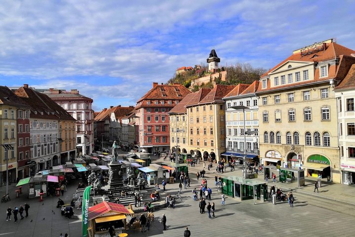 Graz Top 10 Selbstgeführte Fahrradtour mit Audioguide und GPS
