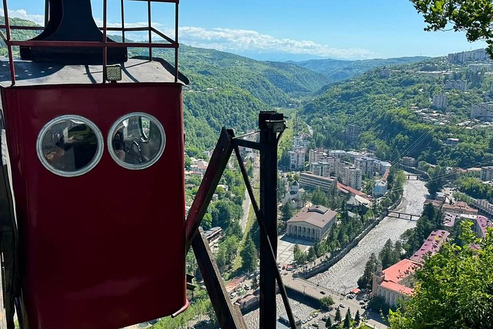Chiatura Katskhi Pillar and Mgvimevi Monastery Tour From Kutaisi