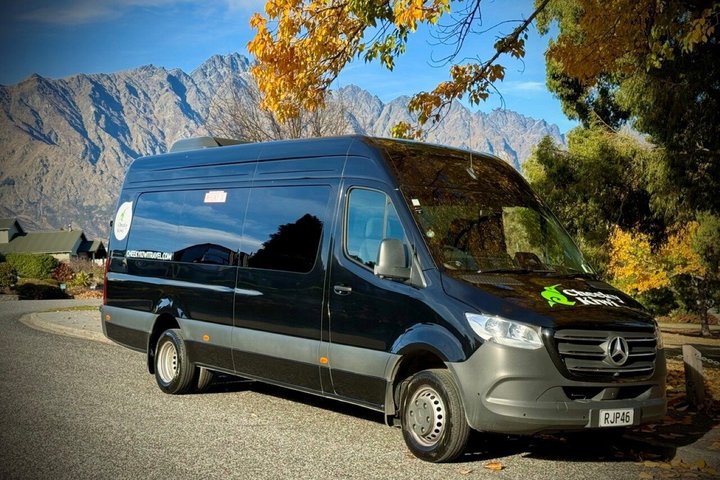Excursão só de ida de Christchurch a Queenstown via Mt Cook e Lago Tekapo