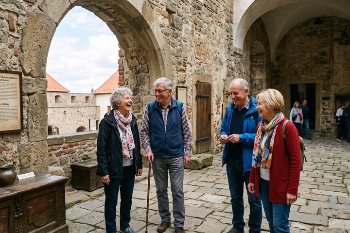 Tour privato a piedi del patrimonio storico di Brno