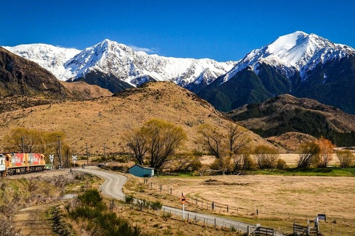 Christchurch nach Franz Josef Tagestour mit TranzAlpine
