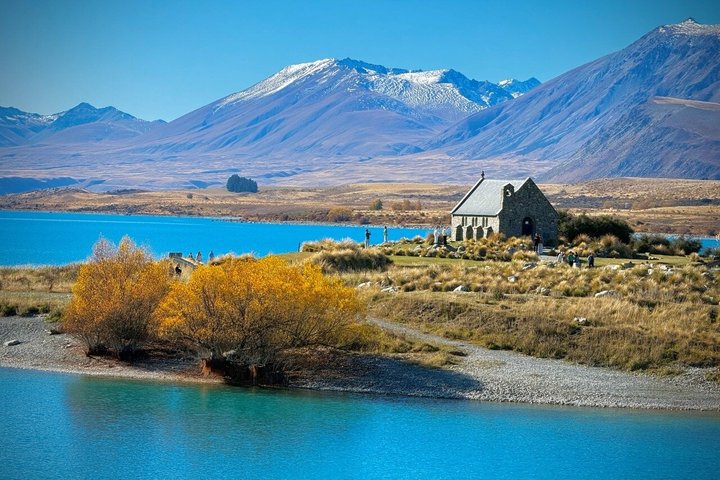 Excursion d'une journée au Mt Cook & Tekapo au départ de Christchurch (déjeuner inclus)