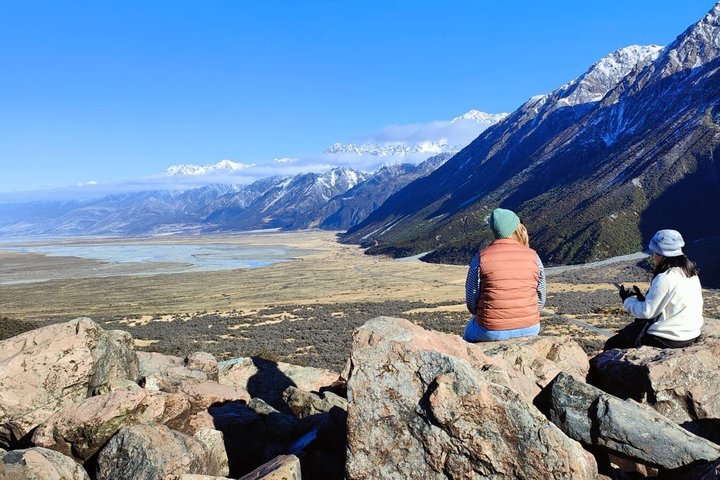 Excursão só de ida de Christchurch a Queenstown via Mt Cook e Lago Tekapo