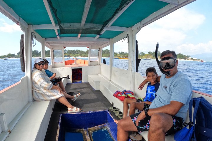 Tour privado de buceo Gili : Tortugas, Arrecifes + GoPro & Drone
