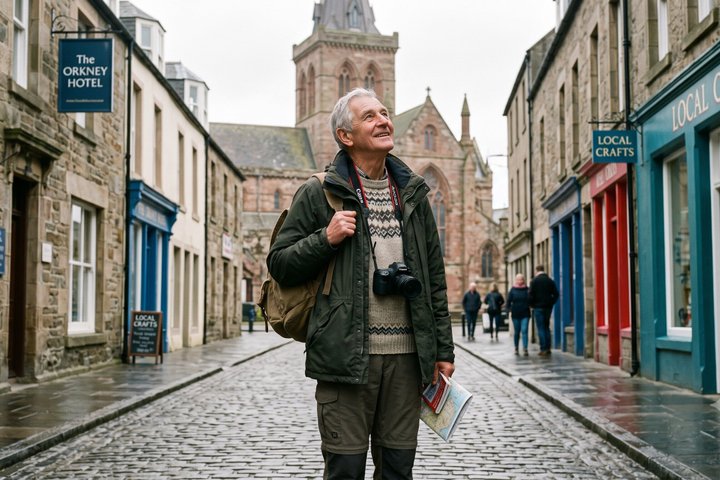 Privétour van een halve dag in Kirkwall: eeuwenoud Orkney-erfgoed
