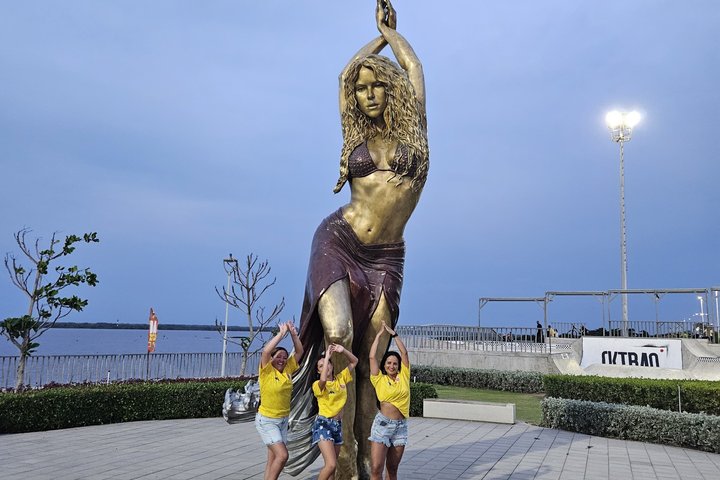 Escapada noturna caribenha, Barranquilla e Puerto Colombiano