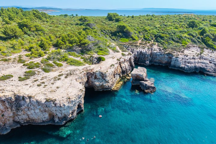 Medulin : All-Inclusive Piratenboottour zur Kamenjak-Höhle & Levan