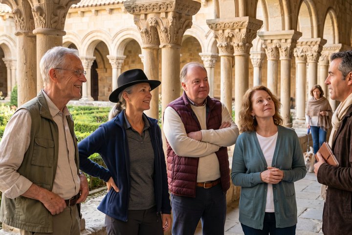 Passeggiata storica privata personalizzabile a Santillana del Mar
