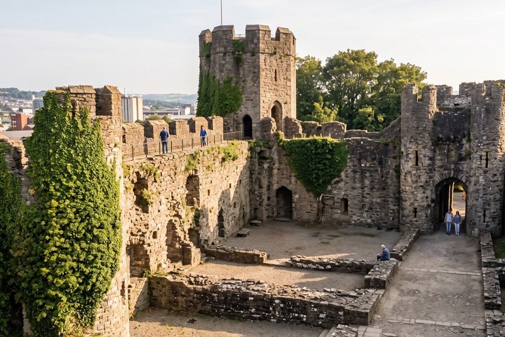 Tour privato personalizzabile a piedi storico di Swansea