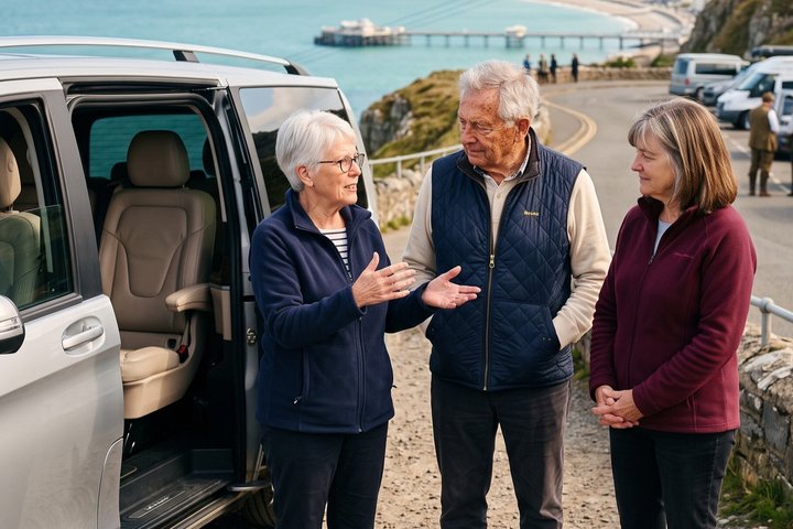 Private benutzerdefinierte Llandudno Schlösser und Portmeirion Tour