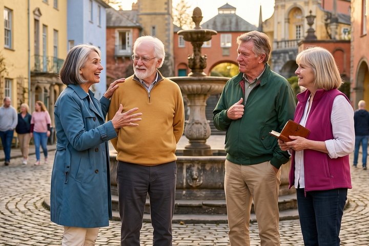 Private benutzerdefinierte Llandudno Schlösser und Portmeirion Tour