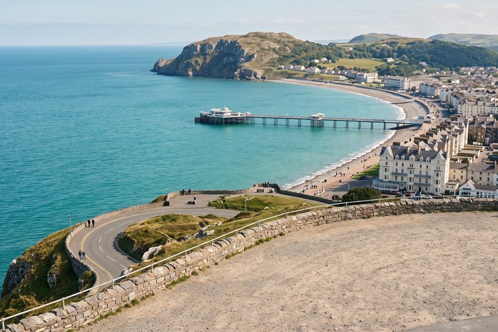 Private benutzerdefinierte Llandudno Schlösser und Portmeirion Tour