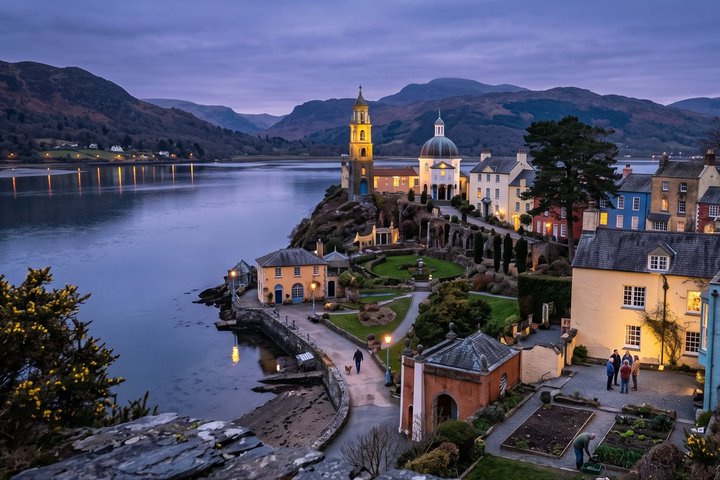 Private benutzerdefinierte Llandudno Schlösser und Portmeirion Tour