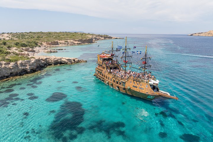 Crucero de lujo por 3 islas con 4 paradas para nadar con el Capitán Morgan