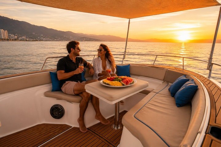 Visite en bateau privée Puerto Vallarta Tuba et boissons
