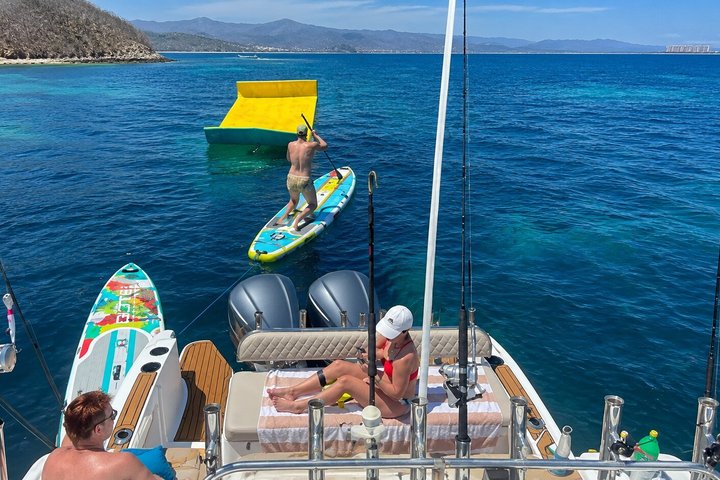 Visite en bateau privée Puerto Vallarta Tuba et boissons