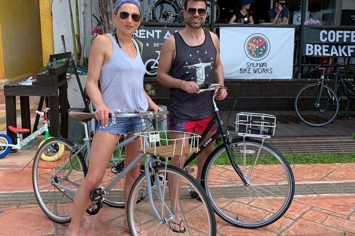 Okinawa Seaside Bike Tour a Chatan Pick-up disponibile