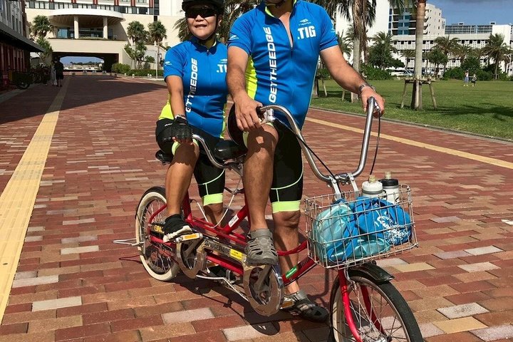 Okinawa Seaside Bike Tour a Chatan Pick-up disponibile