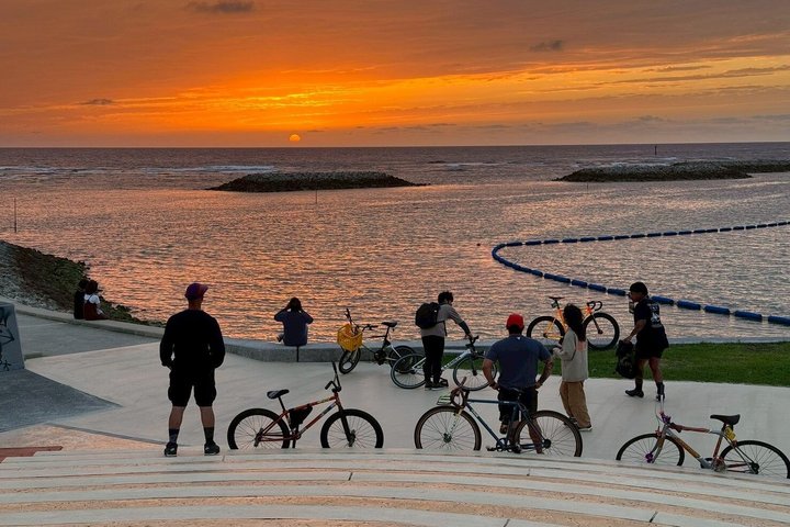 Okinawa Seaside Bike Tour a Chatan Pick-up disponibile
