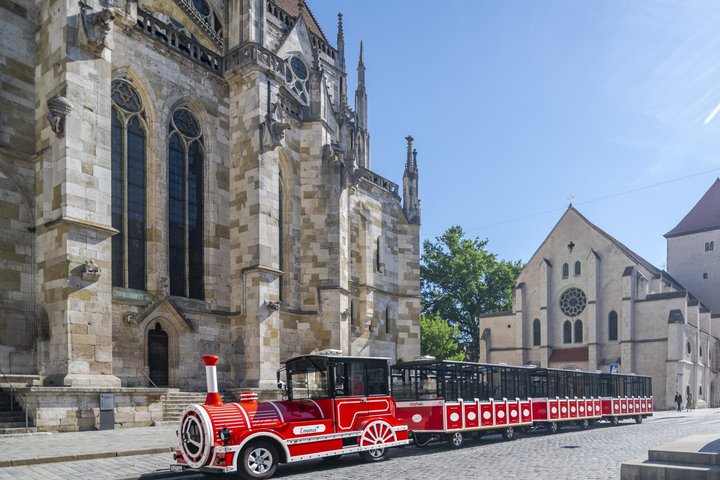 Bytur gjennom Regensburg med det lille toget