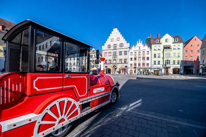 Bytur gjennom Regensburg med det lille toget