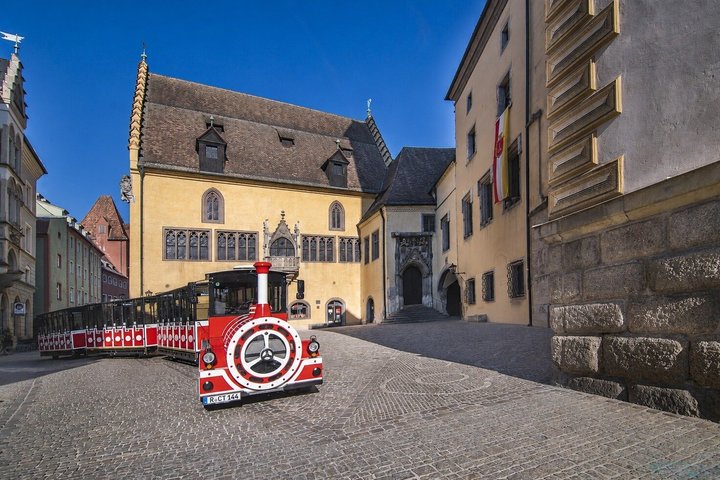 Bytur gjennom Regensburg med det lille toget