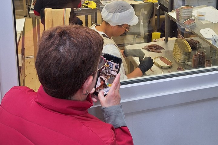 Visite de l'usine d'anchois et des marais de Santoña avec dégustation