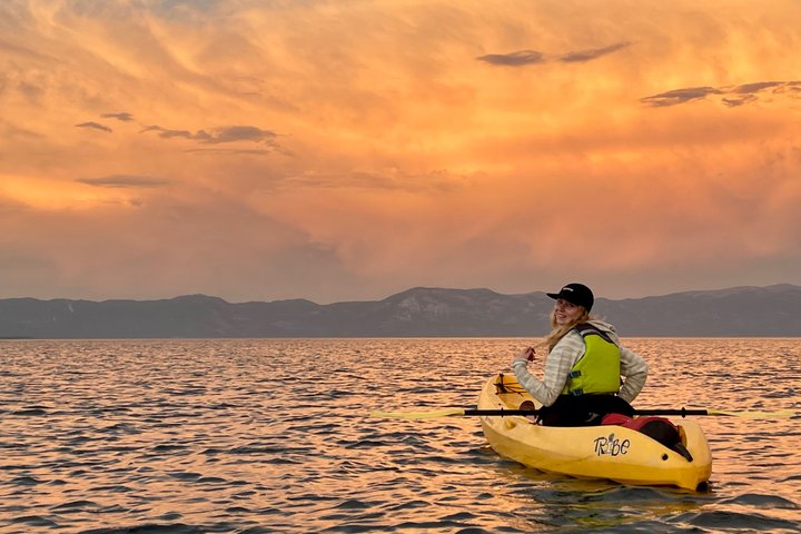 Sonnenuntergang Kajaktour in Tahoe City