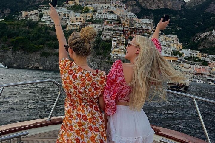 Positano Sunset Boat Tour | Amalfikysten Cruise med Prosecco